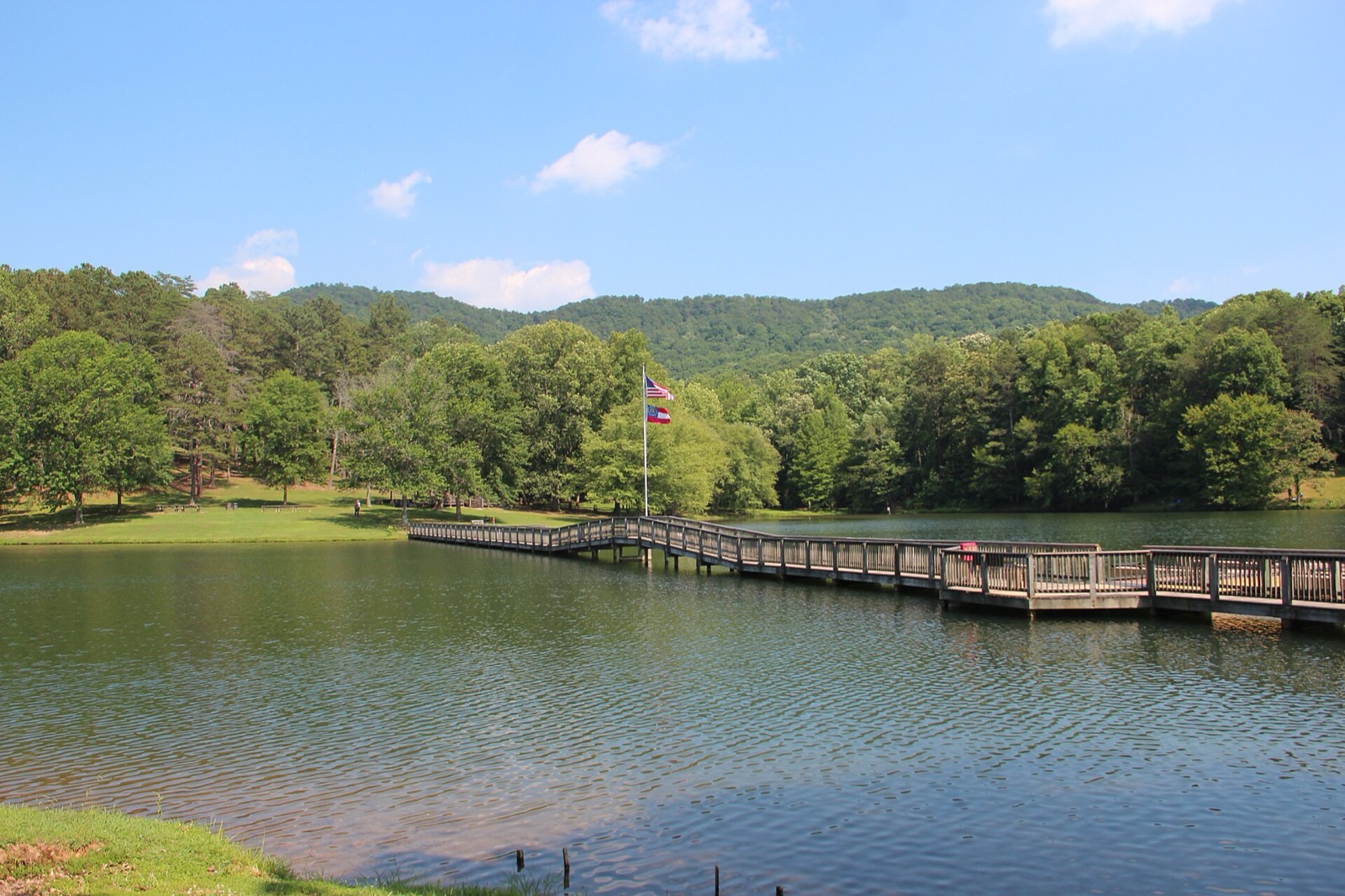 James H. Sloppy Floyd State Park lakes